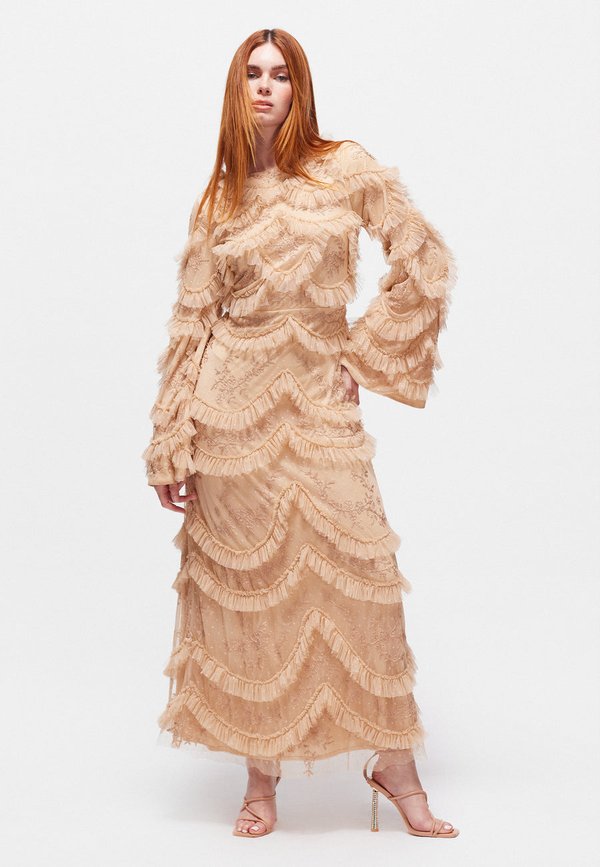 Ballkleid - taupe blush