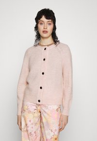 Selected Femme SLFLULU CARDIGAN - Casaco de malha - blushing bride