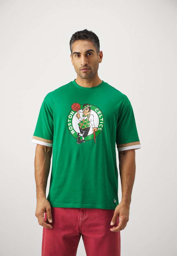 NBA BOSTON CELTICS PANEL OVERSIZED TEE - Print T-shirt2