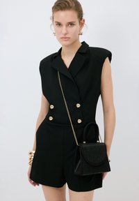 adL DOUBLE BREASTED SLEEVELESS MINI  - Jumpsuit - black