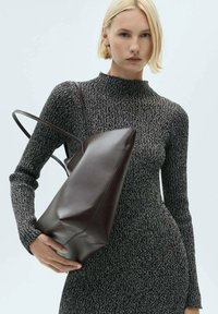 Mango Jumper dress - black