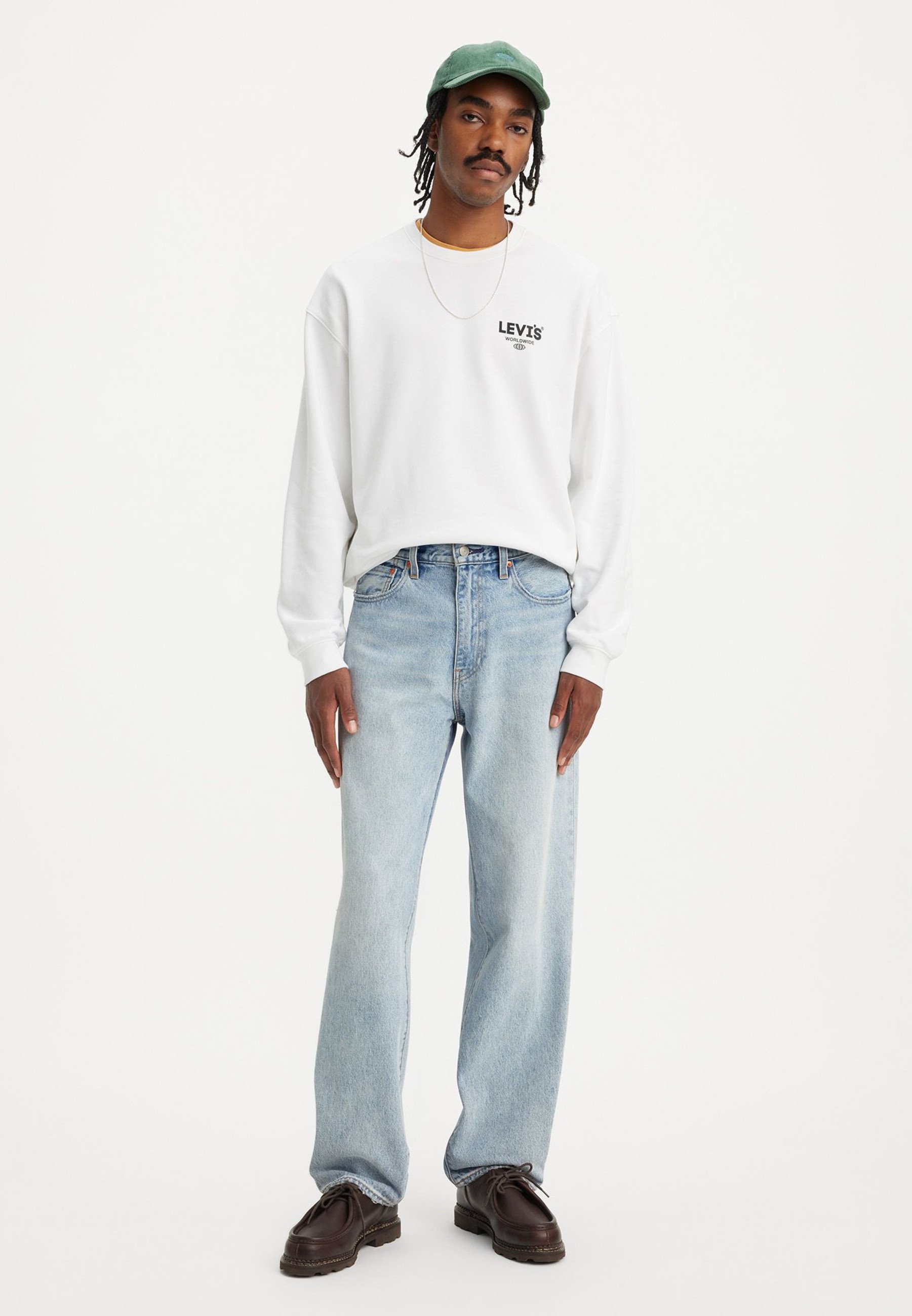 Levi's® 568® STAY LOOSE - Loose Jeans - baby blue essentials/light