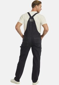 Jan Vanderstorm KEARON - Dungarees - dunkelgrau