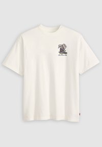 VINTAGE FIT GRAPHIC TEE - Tričko s potlačou - srt 6 egret