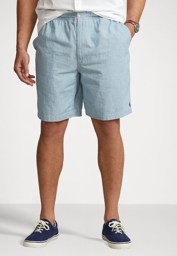 FLAT FRONT - Shorts - chambray