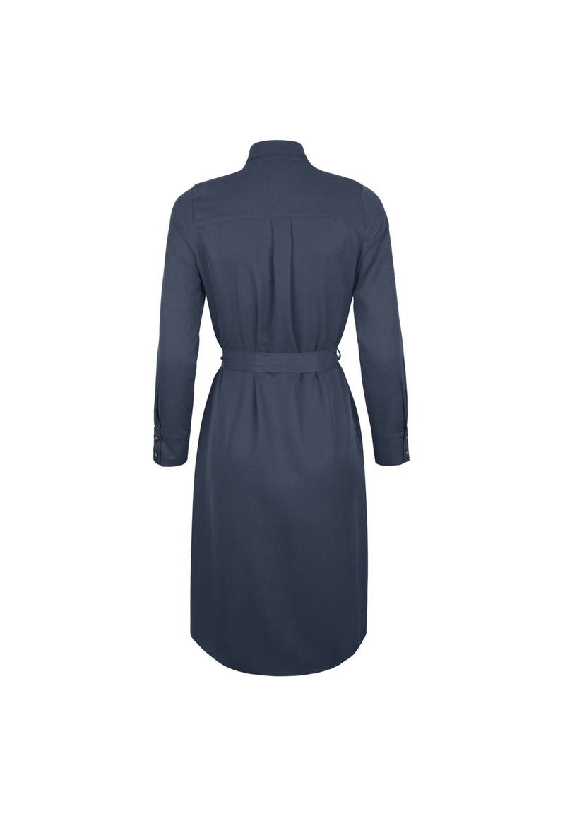 Damen Freizeitkleider | Marjolein Elisabeth Blusenkleid blauw/blau - RZ23050 Damen Freizeitkleider | Marjolein Elisabeth Blusenkleid blauw/blau - RZ23050