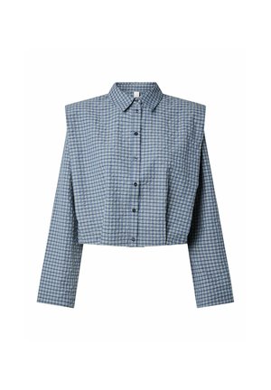 YAS, SHIRT YASGILLA - Nööpidega pluus - navy blazer
