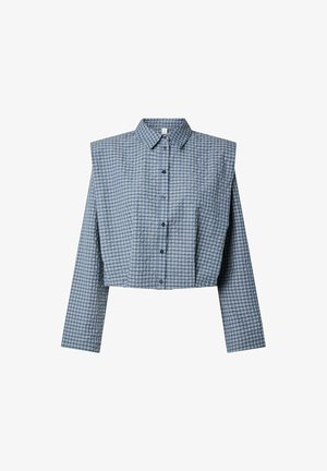 YAS, SHIRT YASGILLA - Nööpidega pluus - navy blazer
