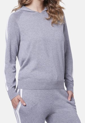 Felpa con cappuccio - light grey