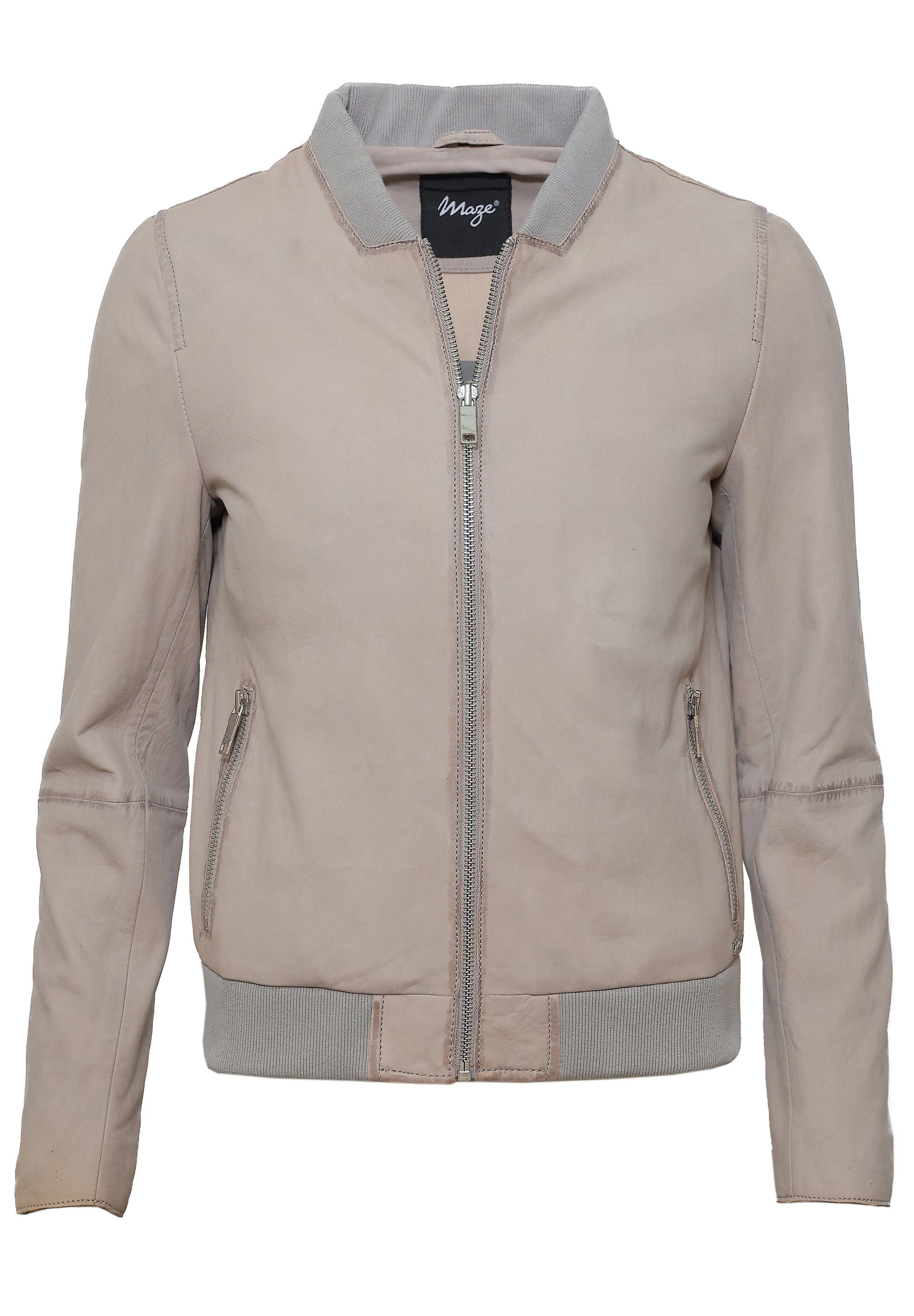 Maze Lederjacke Hellblaue Lederjacke MAX CO Blaue Lederjacke