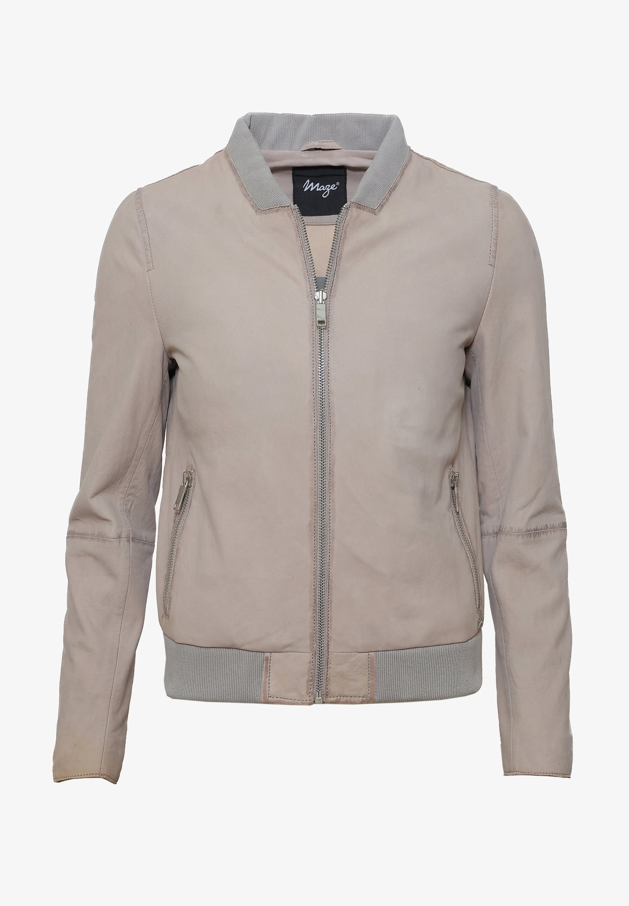 Maze Lederjacke Hellblaue Lederjacke MAX CO Blaue Lederjacke