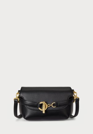 LEATHER SMALL BLAIKE CROSSBODY BAG - Kézitáska - black