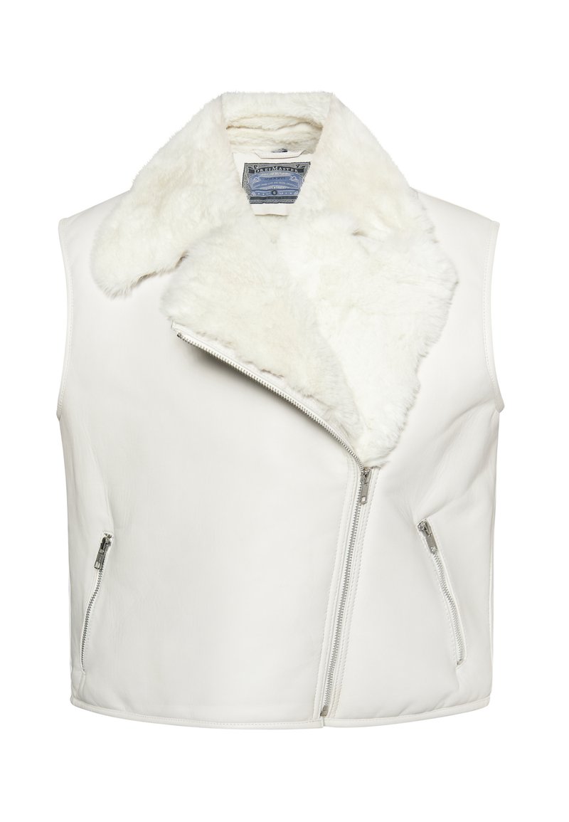 dreimaster Bodywarmer wit