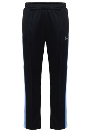 SMALL SIGNATURE STRAIGHT LEG TRACKPANTS UNISEX - Pantalones deportivos - black