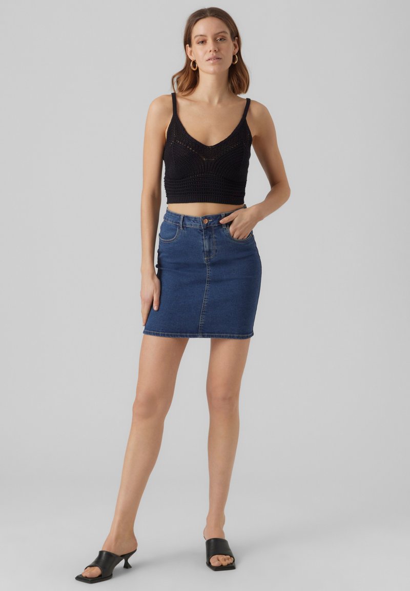 Vero Moda Jeansrok blauw denim/bluedenim Vero Moda Jeansrok blauw denim/bluedenim