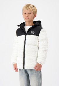 Black Bananas JR. PEEK FREEZE PUFFER  - Winterjas - white