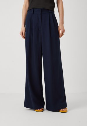 PRESCILLIA ANN - Trousers - navy blue