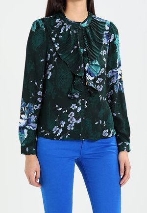 Bluse - dark green