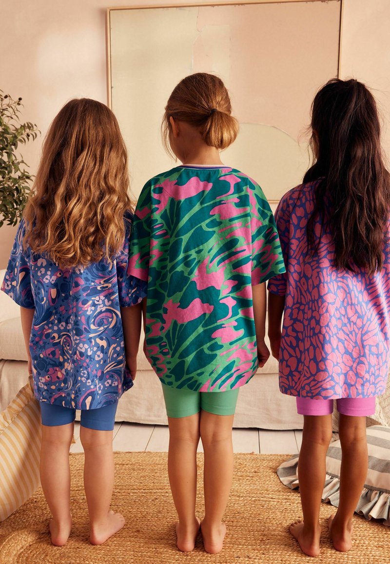 Next 3 PACK - REGULAR FIT - Pižamos komplektas - blue green