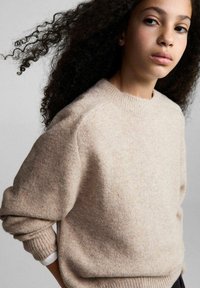 Mango Kids Svetr - sand