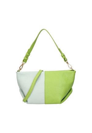 Borsa a mano - green and celestial