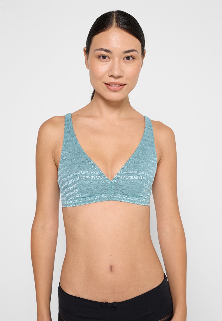 Emporio Armani Triangel BH blauw Emporio Armani Triangel BH blauw