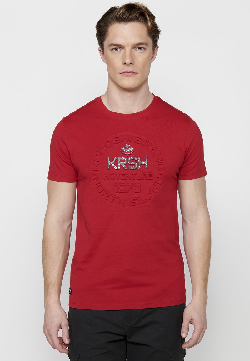 Koroshi SHORT SLEEVE - Apdrukāts T-krekls - rojo red