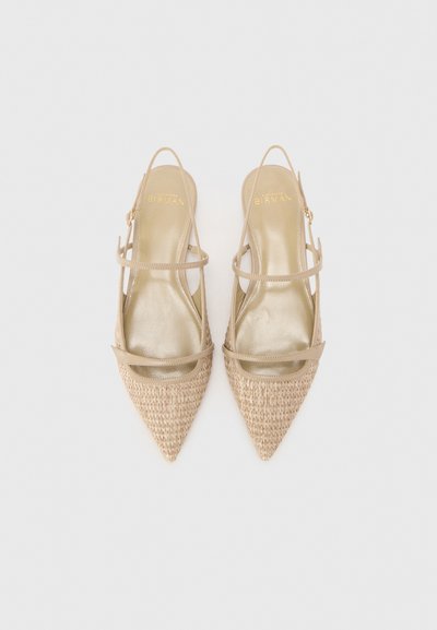 Alexandre Birman TITA - Slingback ballet pumps - cookie