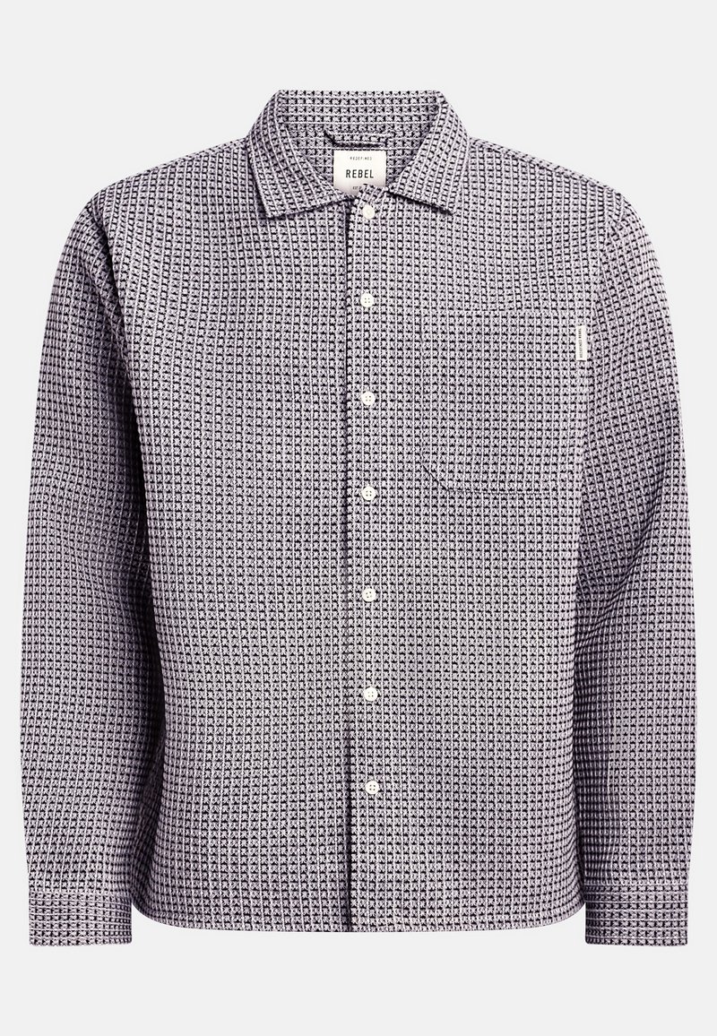 Redefined Rebel CHEN OVERSHIRT REGULAR FIT - Shirt - black grindle ...