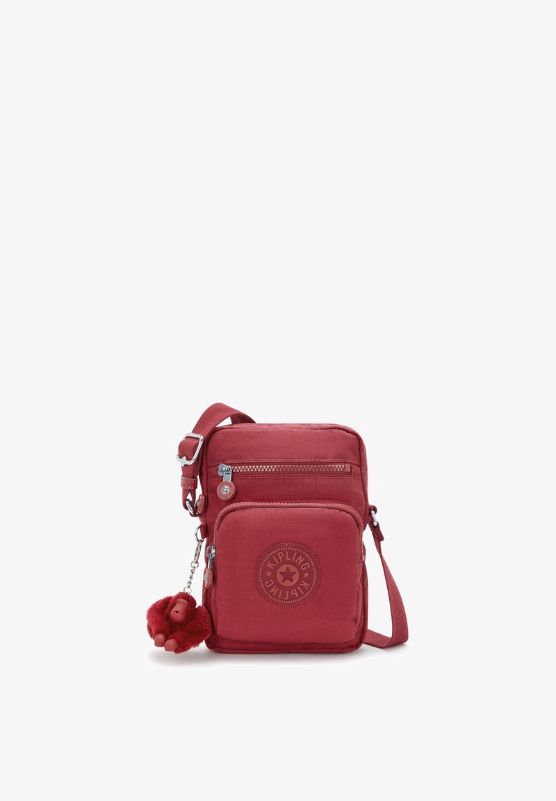 Kipling GUNNE B - Axelremsväska - funky red