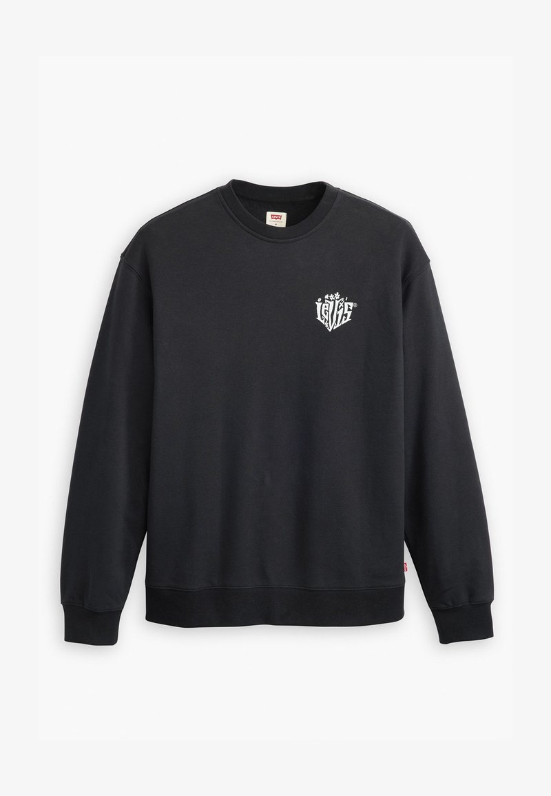 Levi's® RELAXED GRAPHIC CREWNECK SWEATSHIRT - Sweatshirt - caviar