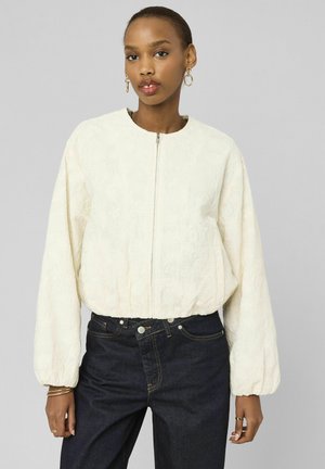 BZB BOULE LÉGÈRE BRODÉE - Veste légère - ecru