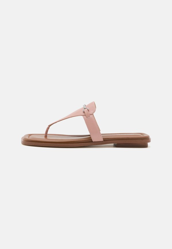 LENA THONG - T-bar sandals - smokey rose3