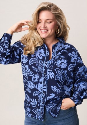 LINDSEY TAPE - Overhemdblouse - multi dark blue