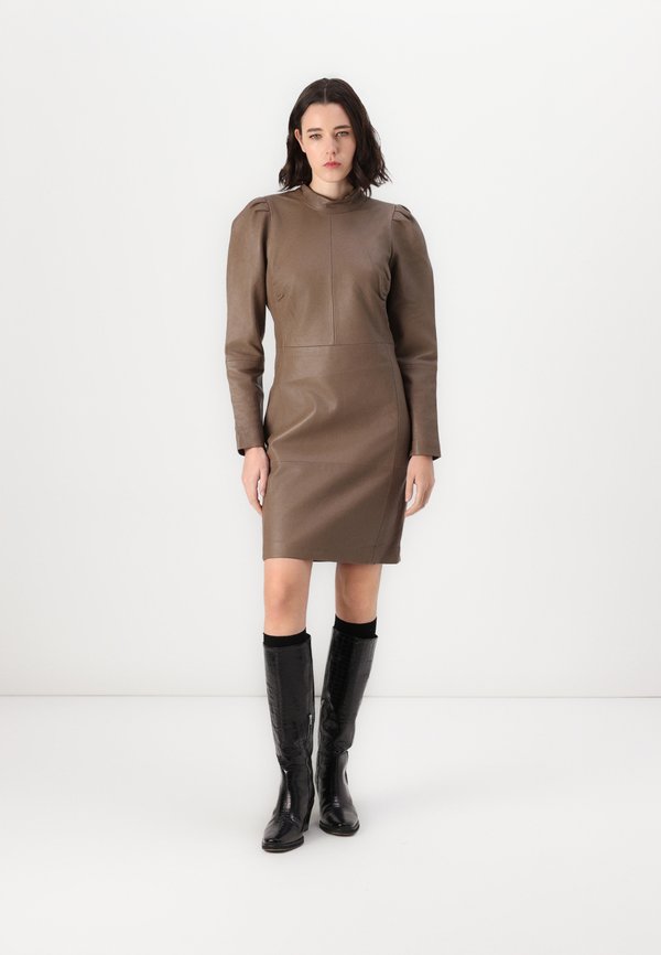 ANILIN TOSCA DRESS - Day dress - shitake