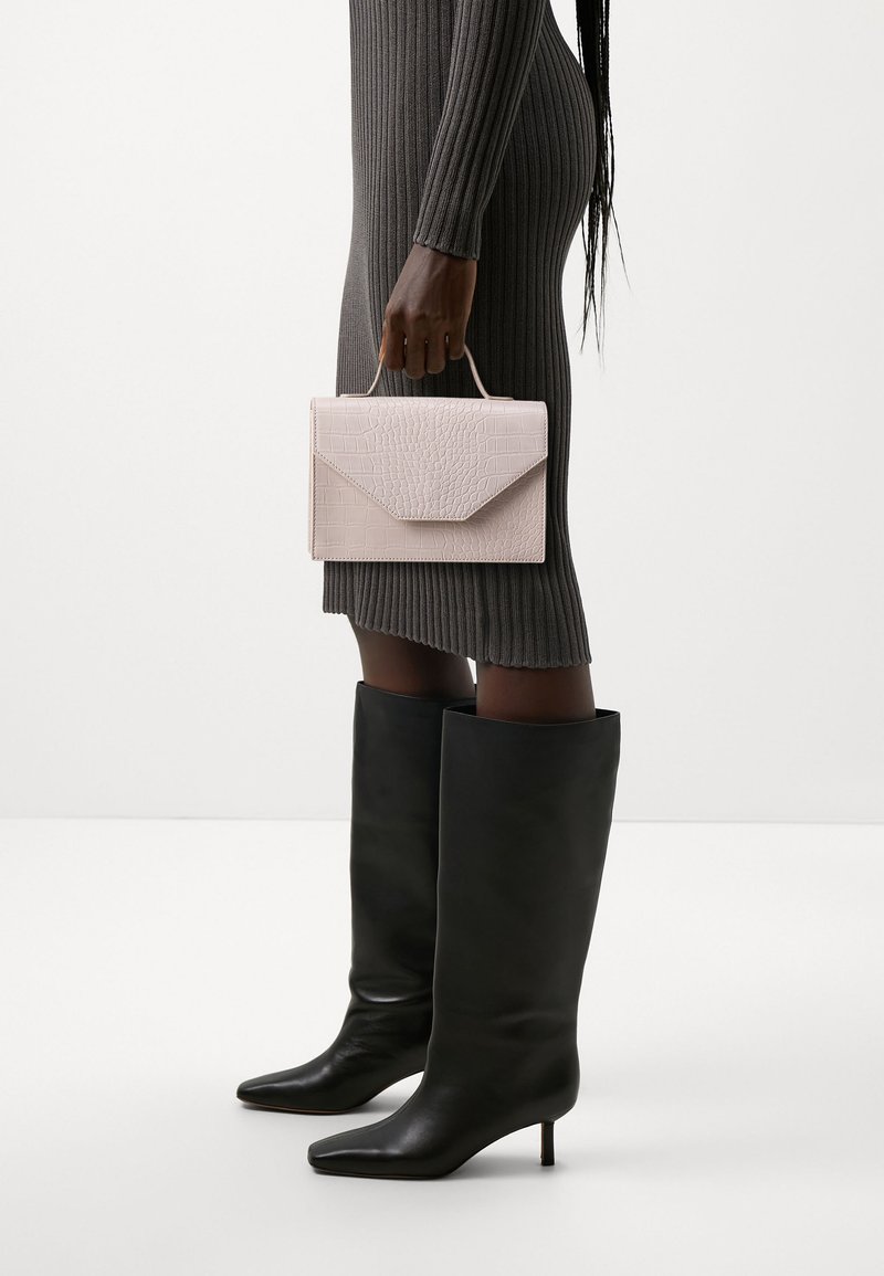 Pieces - PCSAHARA CROSS BODY - Skulderveske - white pepper, Forstørre