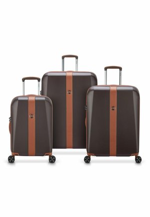 Delsey Paris PROMENADE HARD 2.0 EXPANDABLE  - Juego de maletas - chocolate