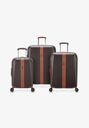 Delsey Paris PROMENADE HARD 2.0 EXPANDABLE  - Luggage set - chocolate