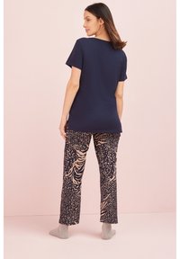 Next Pigiama - navy blue animal
