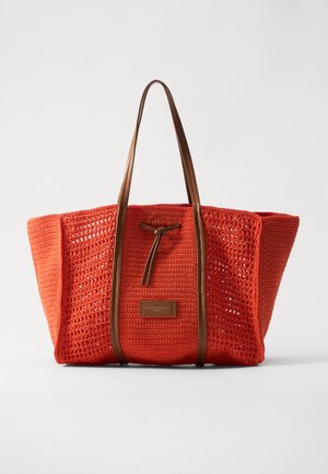 VICTORIA - Shopping bag - corallo