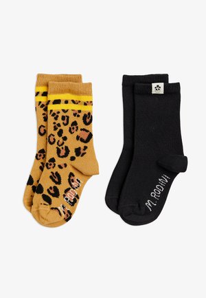 BASIC LEOPARD 2 PACK UNISEX - Čarape - multi