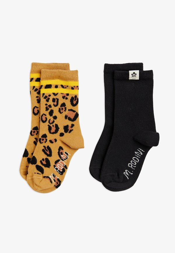 BASIC LEOPARD 2 PACK UNISEX - Socks - multi