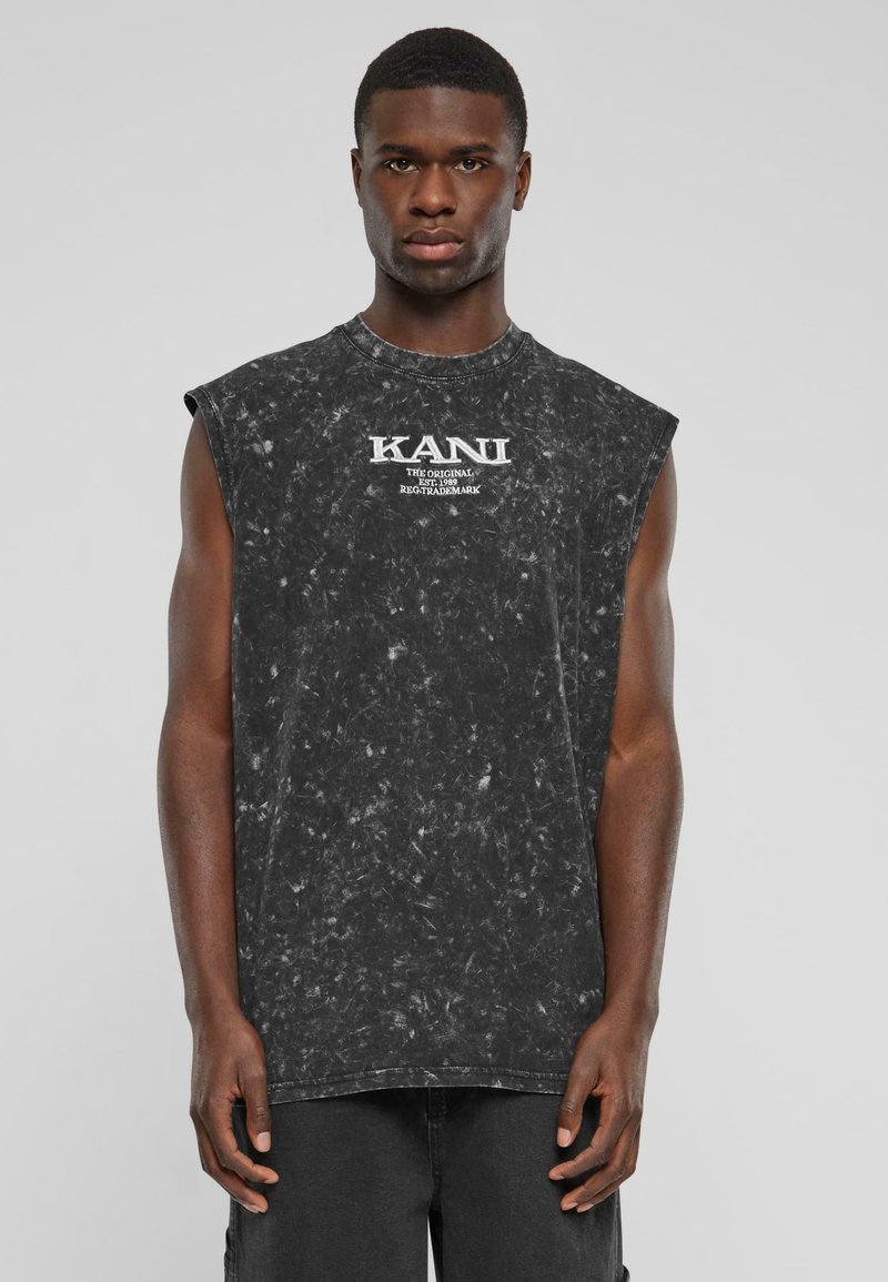 Karl Kani - RETRO WASHED SLEEVELESS  - Top - black, Vergroten