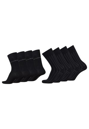 TOM TAILOR BASIC DOT FÜR ALLTAG 8 PACK - Socken - paar black