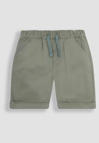 JoJo Maman Bébé 2-PIECE TRICERATOPS SET  - REGULAR FIT - Šortai - khaki green jungle animals