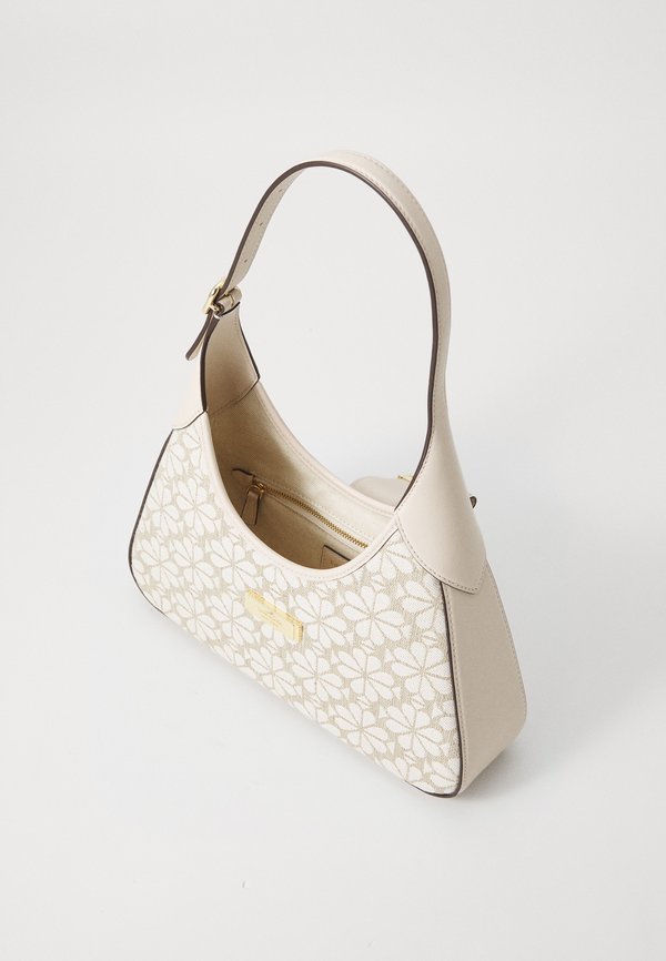 FLOWER NOUVEAU SMALL SHOULDER - Handbag - natural multi2