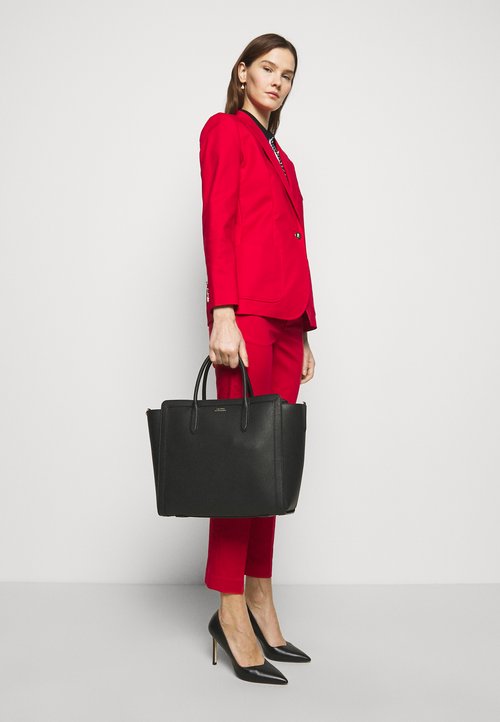 Lauren Ralph Lauren VEGANLEATHER KEATON TOTE Shopping Bag black/schwarz Zalando.ch