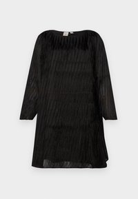 YASDIA BOAT NECK DRESS  - Kokteiļkleita/ballīšu kleita - black