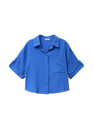 Cache Cache, CACHE CACHE CACHE CACHE BLUSE MIT 3/4-ÄRMELN - Hemdbluse - bleu electrique