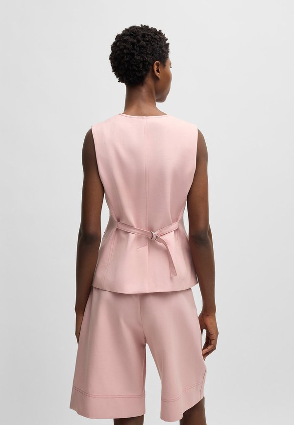 JAVESTA - Waistcoat - open purple2